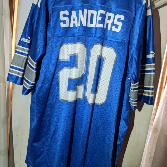 Barry sanders puma jersey Clearance